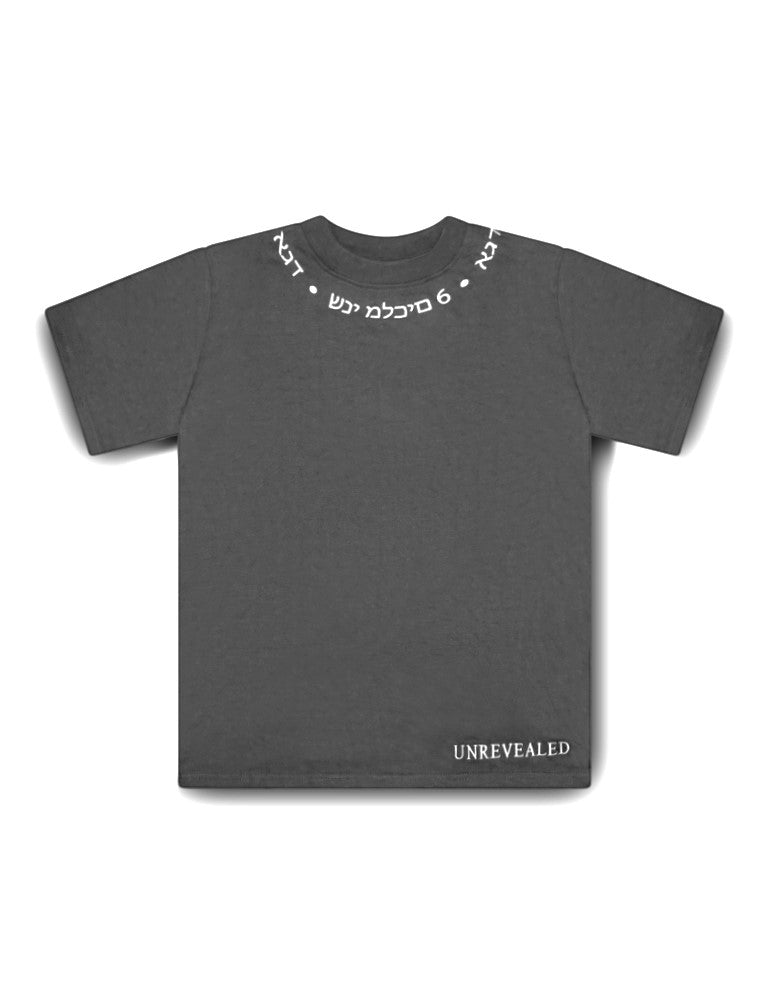 UNREVEALED "Sacred Script" T-Shirt |EMBROIDERED|